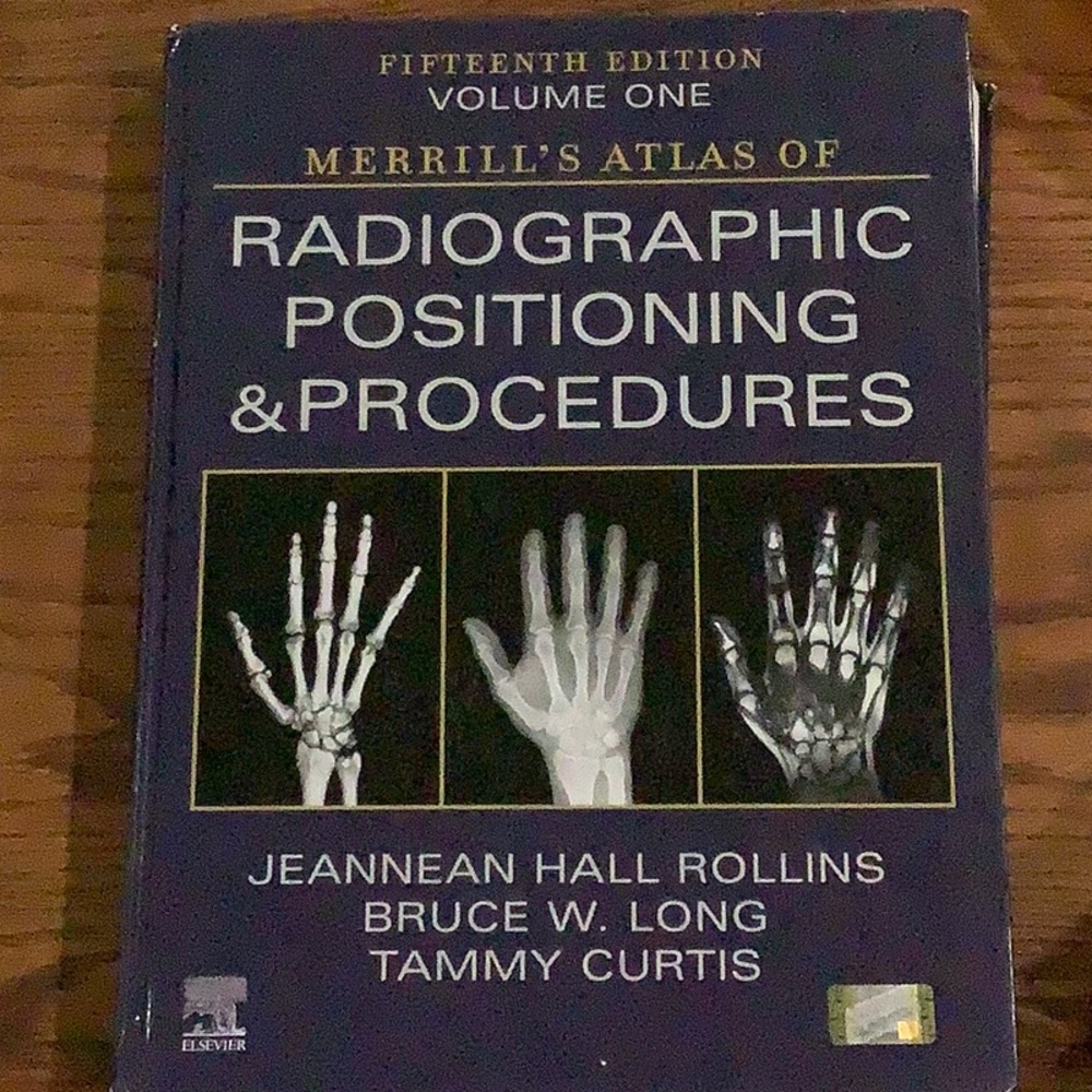 Merrill's Atlas of Radiographic Positioning & Procedures - Navy vol 1 2 and 3